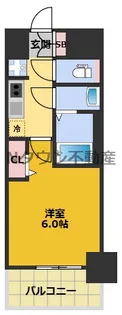 プレリス浅間町フォルテラ【4階】の間取り