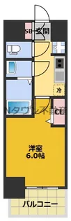 プレリス浅間町フォルテラ【9階】の間取り