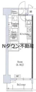 MAXIV上名古屋【403号室】の間取り