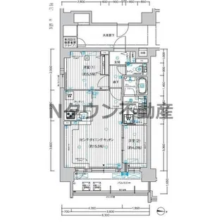 プレサンス レイズ 鶴舞公園【11階】の間取り