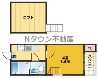 FELICEⅢ【201号室】の間取り