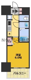 MAXIV名古屋【5階】の間取り