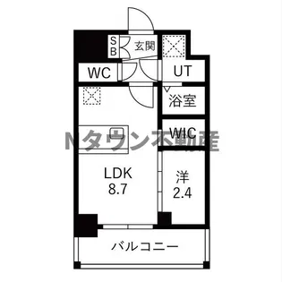 メイクス岩塚EAST【902号室】の間取り