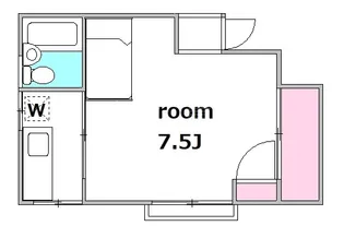 浅川方【2階】の間取り