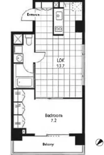 レジディア南雪谷【4階】の間取り