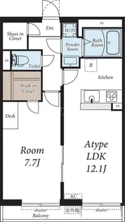 Precious Stage Ⅰ【2階】の間取り