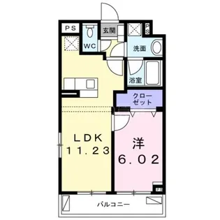 Feeju田園調布【1階】の間取り