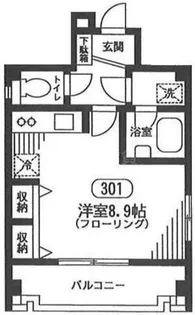 エアフォルク【3階】の間取り
