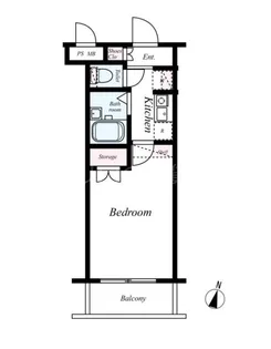 グランヴァン西馬込【1階】の間取り