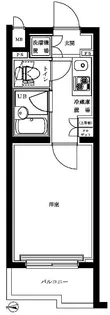 ルーブル蒲田本町【3階】の間取り