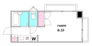 ビッグバード194【401号室】の間取り