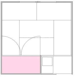 第二日出荘【1階】の間取り