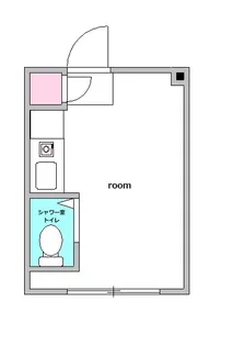 タス・コーポラス【215号室】の間取り