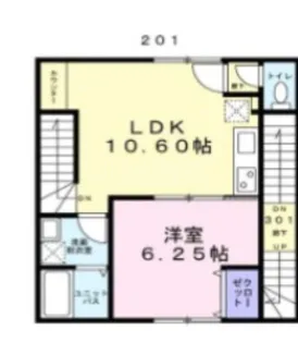 グランステージ西蒲田【2階】の間取り