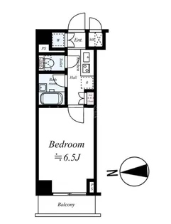 ルーブル東蒲田参番館【5階】の間取り