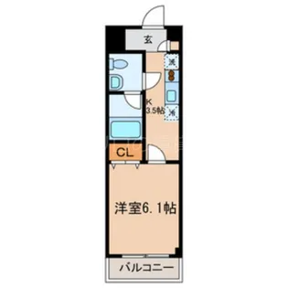 ジェイ・スリーハイツ【3階】の間取り