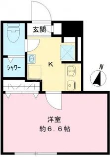 THE ROOM’S 西大井【1階】の間取り