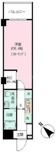 N-flats 大森山王【3階】の間取り