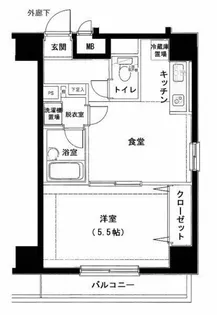 メインステージ大森本町【2階】の間取り