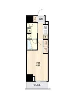 アジールコート雪が谷大塚【12階】の間取り