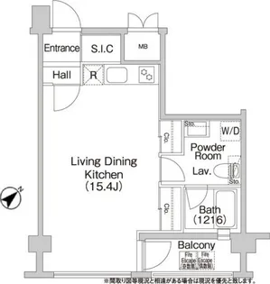 コンフォリア大森町【6階】の間取り
