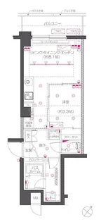 ZOOM下丸子【4階】の間取り