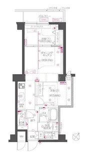 ZOOM下丸子【2階】の間取り