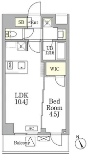 AIFLAT馬込【3階】の間取り