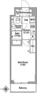 コンフォリア馬込【3階】の間取り