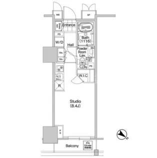 コンフォリア蒲田【9階】の間取り