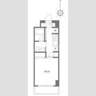 ガーデン萩中【3階】の間取り