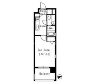 MFPRコート蒲田【2階】の間取り