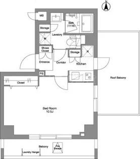 コンフォリア西馬込HILLSIDE【3階】の間取り
