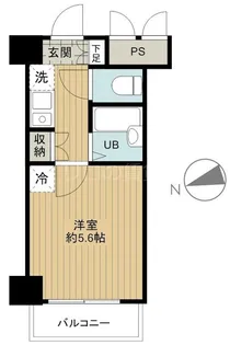 ヴェルステージ大森西【6階】の間取り