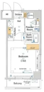 HY's diletto【3階】の間取り