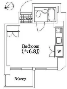メインステージ大森町駅前【3階】の間取り