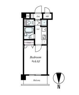 エクセリア池上【3階】の間取り
