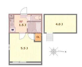 アーネスト蒲田【3階】の間取り