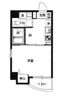 ドルフ東雪谷【402号室】の間取り
