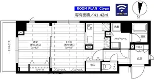 ステージグランデ多摩川【9階】の間取り