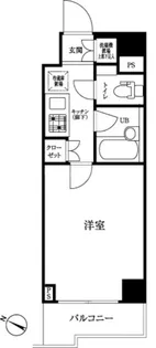 ルーブル大森山王弐番館【5階】の間取り