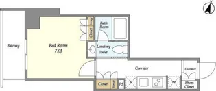 BPRレジデンス御嶽山【1階】の間取り