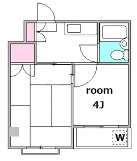 CASA戸越公園【2階】の間取り