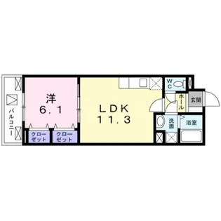 ファミーユ【2階】の間取り