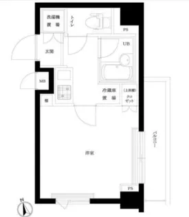 ルーブル雪が谷大塚【9階】の間取り