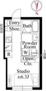 CASA PIAZZA 大森西【5階】の間取り