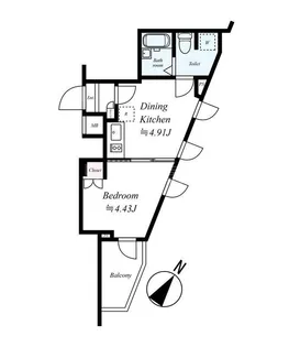 ビバリーホームズ久が原Ⅱ【4階】の間取り