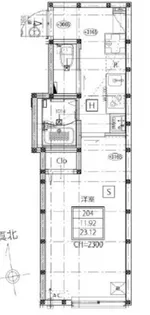 ソレラ平和島【204号室】の間取り