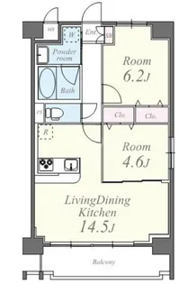 モンテジョア【10階】の間取り
