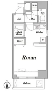 レジディア大井町【7階】の間取り